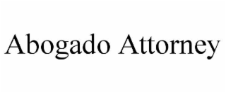 ABOGADO ATTORNEY