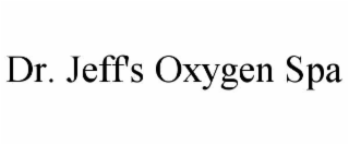 DR. JEFF'S OXYGEN SPA