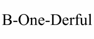 B-ONE-DERFUL