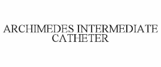 ARCHIMEDES INTERMEDIATE CATHETER