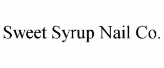 SWEET SYRUP NAIL CO.