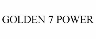 GOLDEN 7 POWER