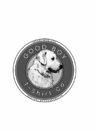 GOOD BOY T-SHIRT CO. ESTABLISHED 2024 BOSTON, MASSACHUSETTS
