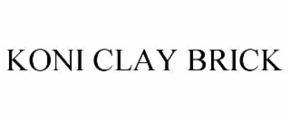 KONI CLAY BRICK