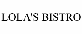 LOLA'S BISTRO