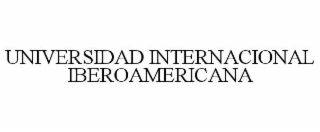 UNIVERSIDAD INTERNACIONAL IBEROAMERICANA