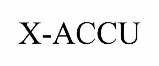 X-ACCU