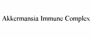 AKKERMANSIA IMMUNE COMPLEX