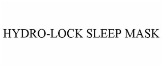 HYDRO-LOCK SLEEP MASK