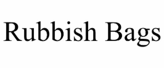 RUBBISH BAGS