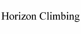 HORIZON CLIMBING