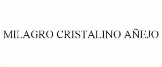 MILAGRO CRISTALINO AÑEJO