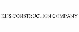 KDS CONSTRUCTION COMPANY