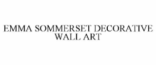 EMMA SOMMERSET DECORATIVE WALL ART