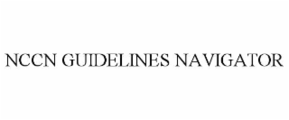 NCCN GUIDELINES NAVIGATOR