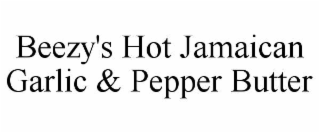 BEEZY'S HOT JAMAICAN GARLIC & PEPPER BUTTER