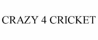 CRAZY 4 CRICKET