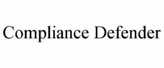COMPLIANCE DEFENDER