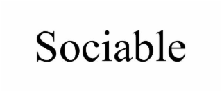 SOCIABLE