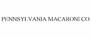 PENNSYLVANIA MACARONI CO.