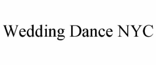 WEDDING DANCE NYC