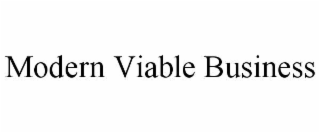 MODERN VIABLE BUSINESS