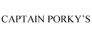 CAPTAIN PORKY’S