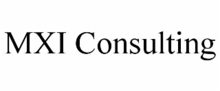 MXI CONSULTING