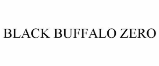 BLACK BUFFALO ZERO