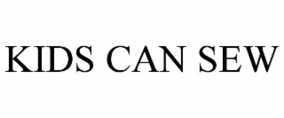 KIDS CAN SEW