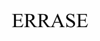 ERRASE