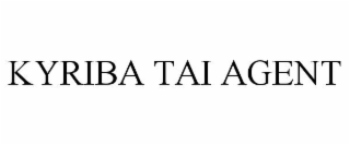 KYRIBA TAI AGENT