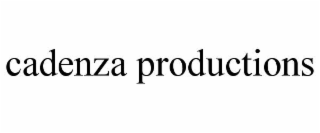 CADENZA PRODUCTIONS