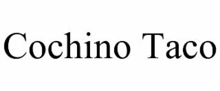 COCHINO TACO