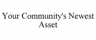 YOUR COMMUNITY'S NEWEST ASSET