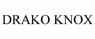 DRAKO KNOX