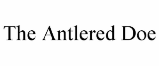 THE ANTLERED DOE