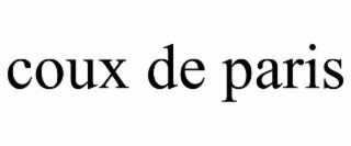 COUX DE PARIS
