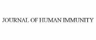 JOURNAL OF HUMAN IMMUNITY