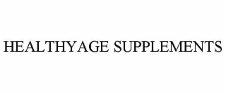 HEALTHYAGE SUPPLEMENTS