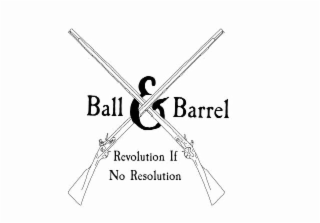 BALL & BARREL REVOLUTION IF NO RESOLUTION