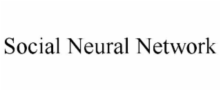 SOCIAL NEURAL NETWORK