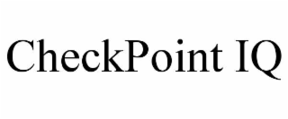 CHECKPOINT IQ