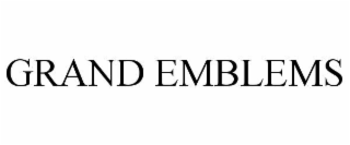 GRAND EMBLEMS