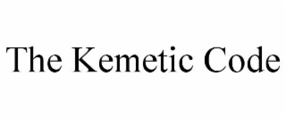 THE KEMETIC CODE
