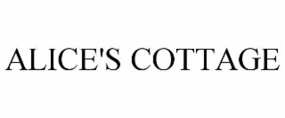 ALICE'S COTTAGE