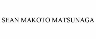 SEAN MAKOTO MATSUNAGA
