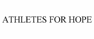 ATHLETES FOR HOPE