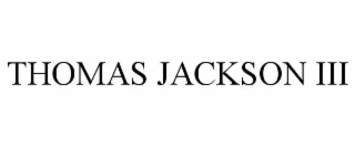 THOMAS JACKSON III