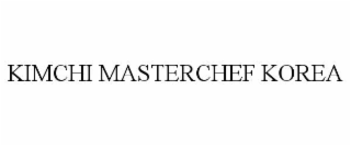 KIMCHI MASTERCHEF KOREA